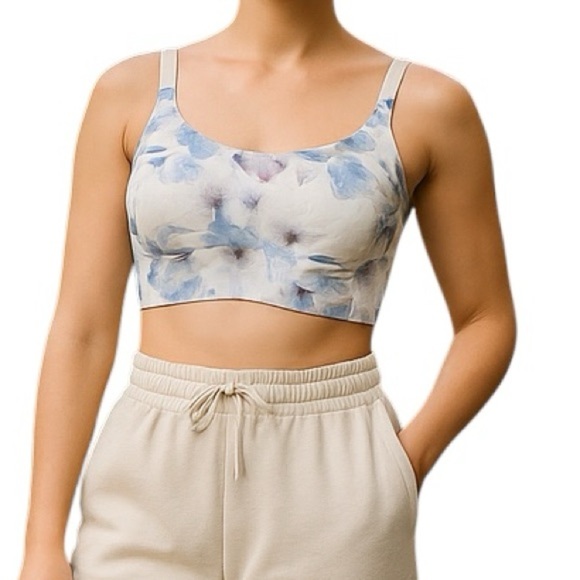 Knix Evolution Floral Bra Blue - Picture 1 of 7